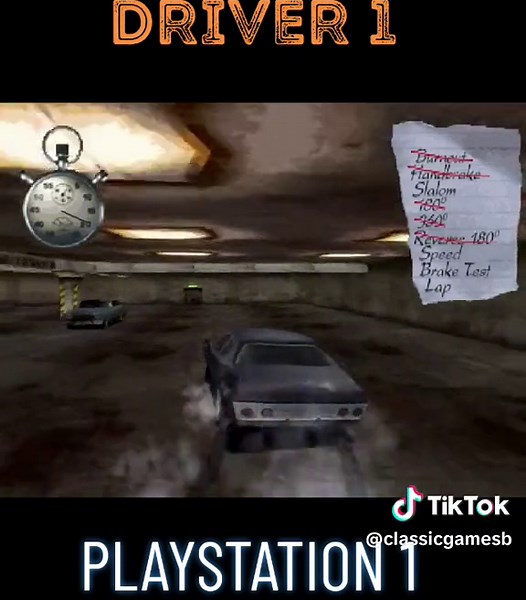 Driver 1: Nostalgic Classic Game on PlayStation 1