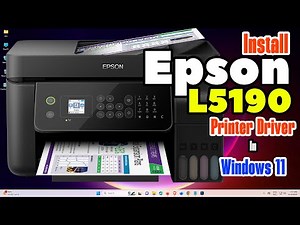 How to Download And Install Epson L4160 Printer Driver in Windows 11 PC or Laptop