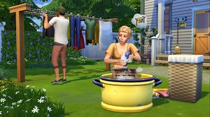 Frische Wäsche in Die Sims 4