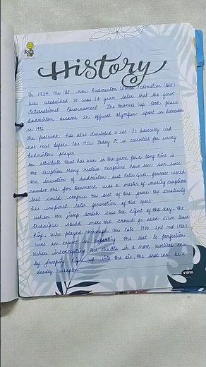 P.ed project on badminton of class 12 #project #assignment #viral #trending