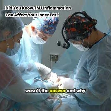 🎧 TMJ Inflammation & Inner Ear Symptoms Explained! #TMJ #TMD