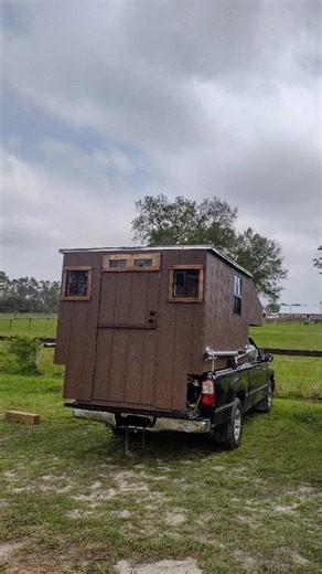 Easiest Suspension Upgrade to Keep Your Truck Camper level #tinycabin #truckcamper