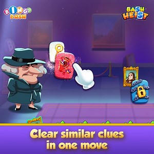 Exciting news! We've just launched the Bash Heist room, and we're here to help you get started. 🎨🔍 Watch this How to Play video to learn how to join Shirley in tracking down the missing paintings. 🕵️‍♀️🖼️ Follow the clues, call Bingos, and solve the mystery! Check out the video and start playing now! 🎉🔎 → https://scrb.ly/4anSnLp | Bingo Bash