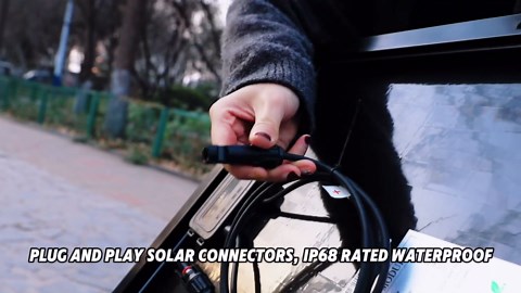 18BB 100 Watt Solar Panel, N-Type 12V 100W Solar Panel, 25% High Efficiency Monocrystalline PV Modules for RV, Marine, Rooftop, Farm, Trailer, Home Off-Grid System