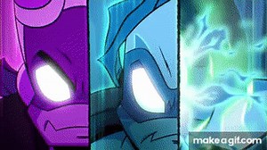 Every Time Rise of the TMNT Went Totally Anime 🌸 | Teenage Mutant Ninja Turtles | Nickelodeon on Make a GIF