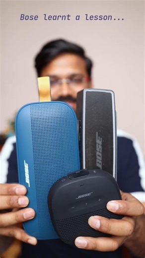 Bose finally learnt a lesson!