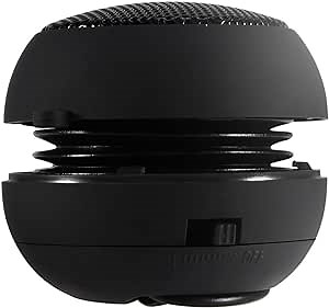 Mini Computer Speaker, Portable Wired Desktop Speakers with Stereo Sound USB Powered Retractable Speaker for PC Desktop, Computer, Laptop, Tablets, Mobile Phone, with 12CM