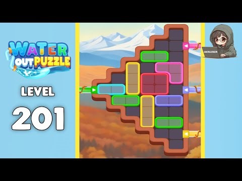 Water Out Puzzle level 201 solution