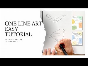 One Line Art for Kids: Easy Drawing Tutorials from the Practice Book