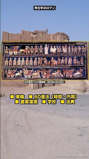 この目、宇宙人じゃないの？——現代文明を作った謎の民族【シュメール人】 #歴史 #考古学のロマン #雑学 #オーパーツ