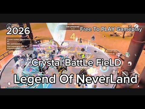 Legend Of NeverLands - Crystal Battlefield GLADIATOR + Shadow OWL ( Free To PLAY Series EP 3 ) 2026