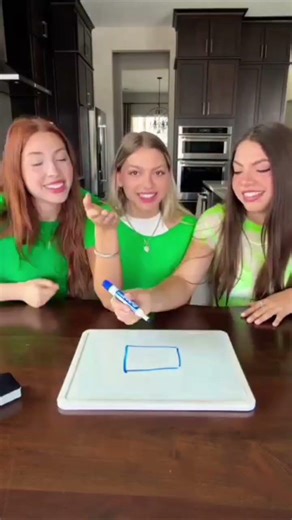 GUESS THE IMPOSTER! (Drawing Challenge) 👀🖊️🤣 | Triple Charm #Shorts