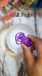 986K views · 6.7K reactions | Nail Polish Clay  #claymaking #asmr #viralvideo #2026post #satisfying | Nur Art & Craft Gallery | Facebook