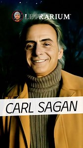 Carl Sagan (1934-1996) fue un astrónomo, astrofísico, escritor y divulgador científico estadounidense. Destacó por su capacidad para acercar la ciencia al gran público, especialmente a través de la serie «Cosmos». Defensor de la búsqueda de vida extraterrestre y del pensamiento crítico, Sagan dejó huella en la cultura popular y científica. #citas #carlsagan | Letrarium