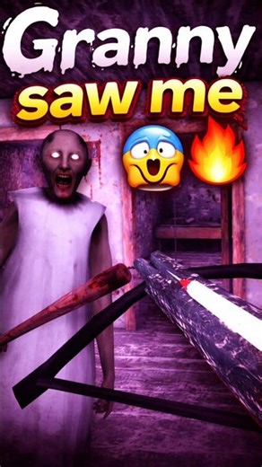 Granny chapter one 🔥 #granny #shorts # tips and tricks 🎯