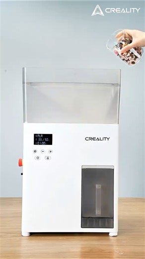 Check out how filament recycling works, step by step ♻️ #shorts