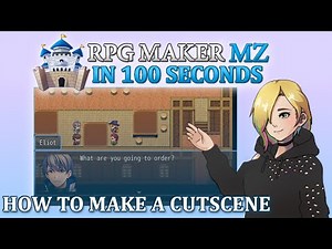 How to Make a Cutscene // RPG Maker MZ In 100 Seconds