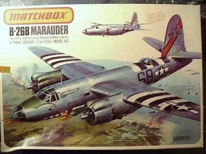 Matchbox 1/72 B-26B Marauder - An Inbox Video (By request from 'bruce3371')