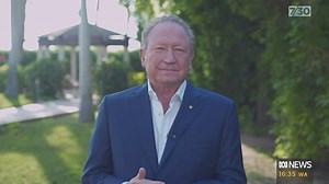 Australian mining magnate Dr Andrew Forrest will be one of the most influential private sector voices at COP27. He spoke to Sarah Ferguson from Egypt. | 7.30