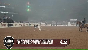 What a rodeo! 4.3 to win 3rd in the first round at The Hondo Rodeo 👊🏻 Roper Apparel | Stephenville Trailers | Lone Star Ropes | Coats Saddlery | Outlaw Equine Hospital and Rehab Center | Professional's Choice | Equinety | Lazy T Ranch | Bish's RV | Resistol | Ingram Quarter Horses | Buc-ee's | Keeter Trucking | Commercial Fence Co. | Ultra Compression Services | McEntire Farms | AES Drilling Fluids | Tanner Tomlinson