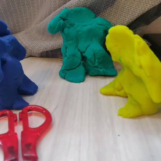 Play Doh Stop Motion Animation Fight