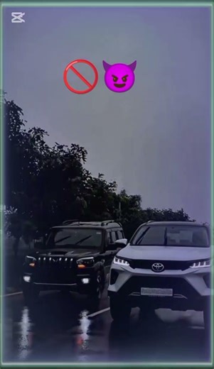 Fortuner and sckorpio take over song 🚫😈 clasie viral video and dangers cars