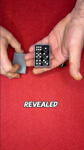 Awesome Dice Trick Revealed 🪄 #asmr #tricks #magic #magictricks #magictrickssecret #memes