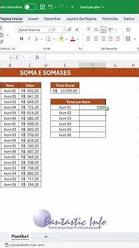 SUM and SUMIFS functions in Excel