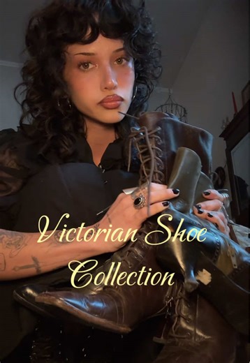 Victorian Shoe Collection on TikTok