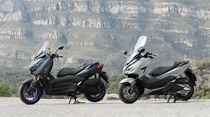 Comparativo Honda Forza 350 vs Yamaha XMAX 300 2022 | Noticias motos.net