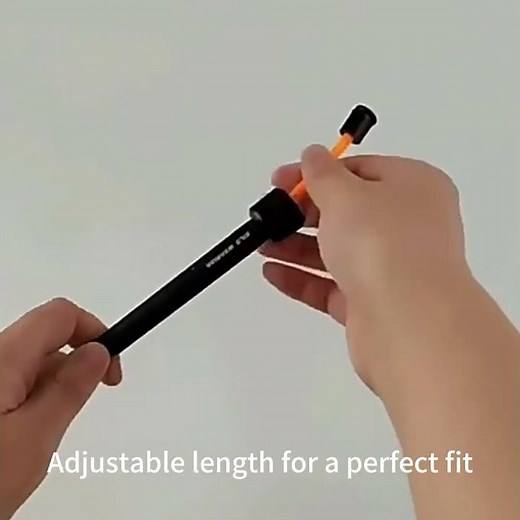 Adjusting length PVC Jump Rope