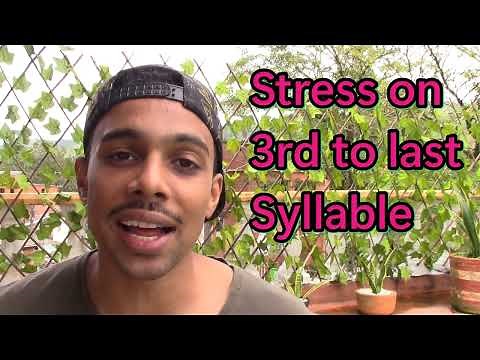 Syllable Stress- Words Ending in (CY, TY, PHY, GY, AL)