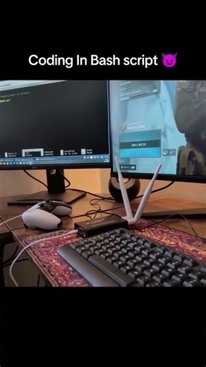 Programming in bash script 😈 #bash #programmer #programming #coder #coding