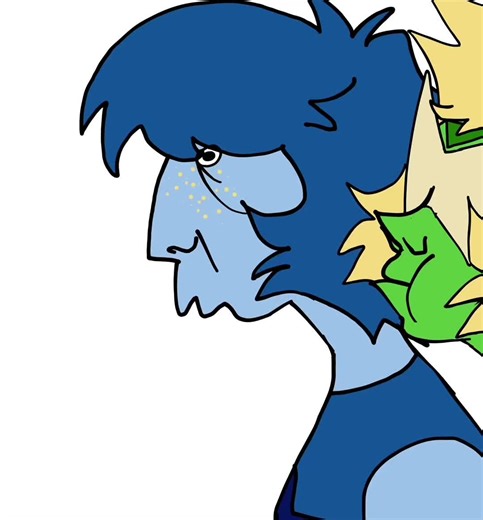 Caption #peridotstevenuniverse #lapislazulistevenuniverse #lapidot #toonsquid #stevenuniverse