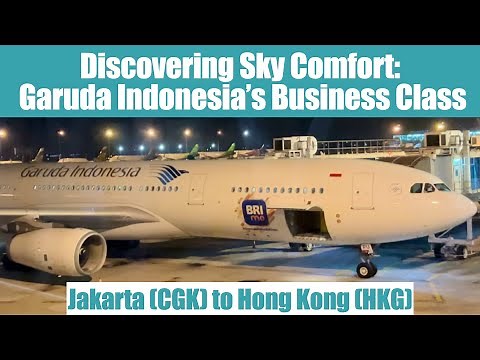 My Incredible Business Class Experience on Garuda Indonesia Airways