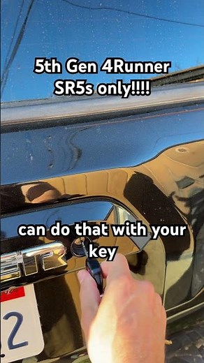 4Runner Rear Window feature! #cars #automobile #car