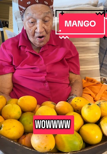 Surprising Grandma with Delicious Jamaican Mangoes
