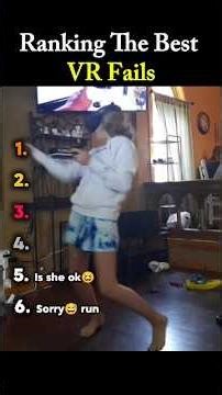 Ranking The Best VR Fails 😂#ranking #funny #vr #fails
