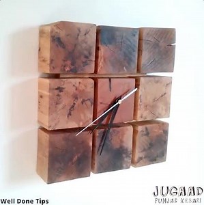 65K views · 474 reactions | How To Make A Clock From Pallet Wood Blocks Via bit.ly/2oqeN87 | Jugaad | Facebook