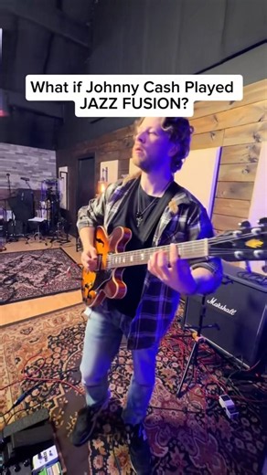 Folsom Prison Blues (Jazz fusion version) #guitar #jazzguitar #jazzfusion #johnnycash
