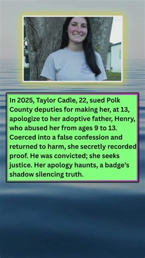 Taylor Cadle age 22 filed a lawsuit against Polk County deputies in 2025