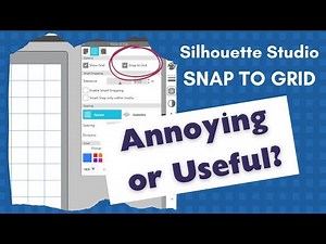 Snap to Grid in Silhouette Studio