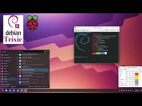 Raspberry Pi OS UPDATE. Debian 13 Trixie
