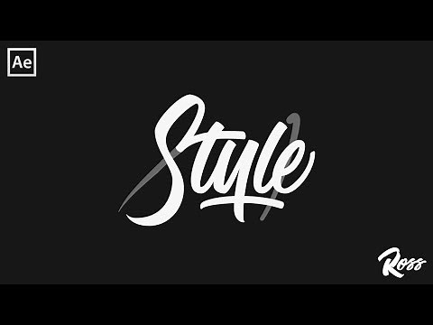 HOW TO ANIMATE YOUR HAND LETTERING (FOR BEGINNERS)! AFTER EFFECTS TUTORIAL - PART 1