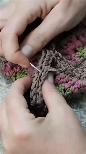 Sew granny square laber