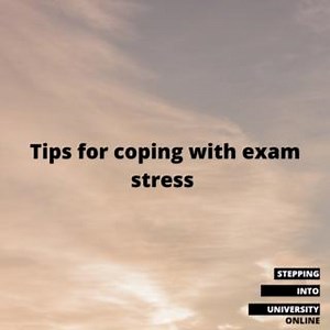 Exams and the end of term can be quite a stressful stage for students, so here are some tips from our Stepping Into University Online Ambassador. Find the full course here: https://ow.ly/O1jh50OP4CF #UON #Uninorthants #SteppingIntoUniOnline | University of Northampton