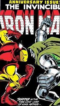 Iron Man and Doctor Doom Fight in Camelot