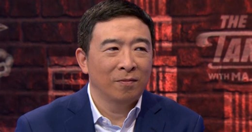 Andrew Yang points to GDP growth as proof U.S. could "do a lot more for people and families"