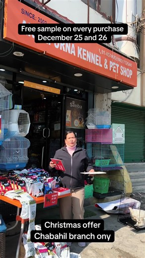 Exclusive Christmas Offers at Annapurna Pet Shop