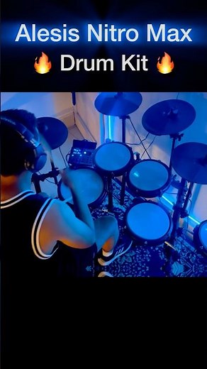 Alesis Nitro Max Electronic Drum Set #testing #soundcheck